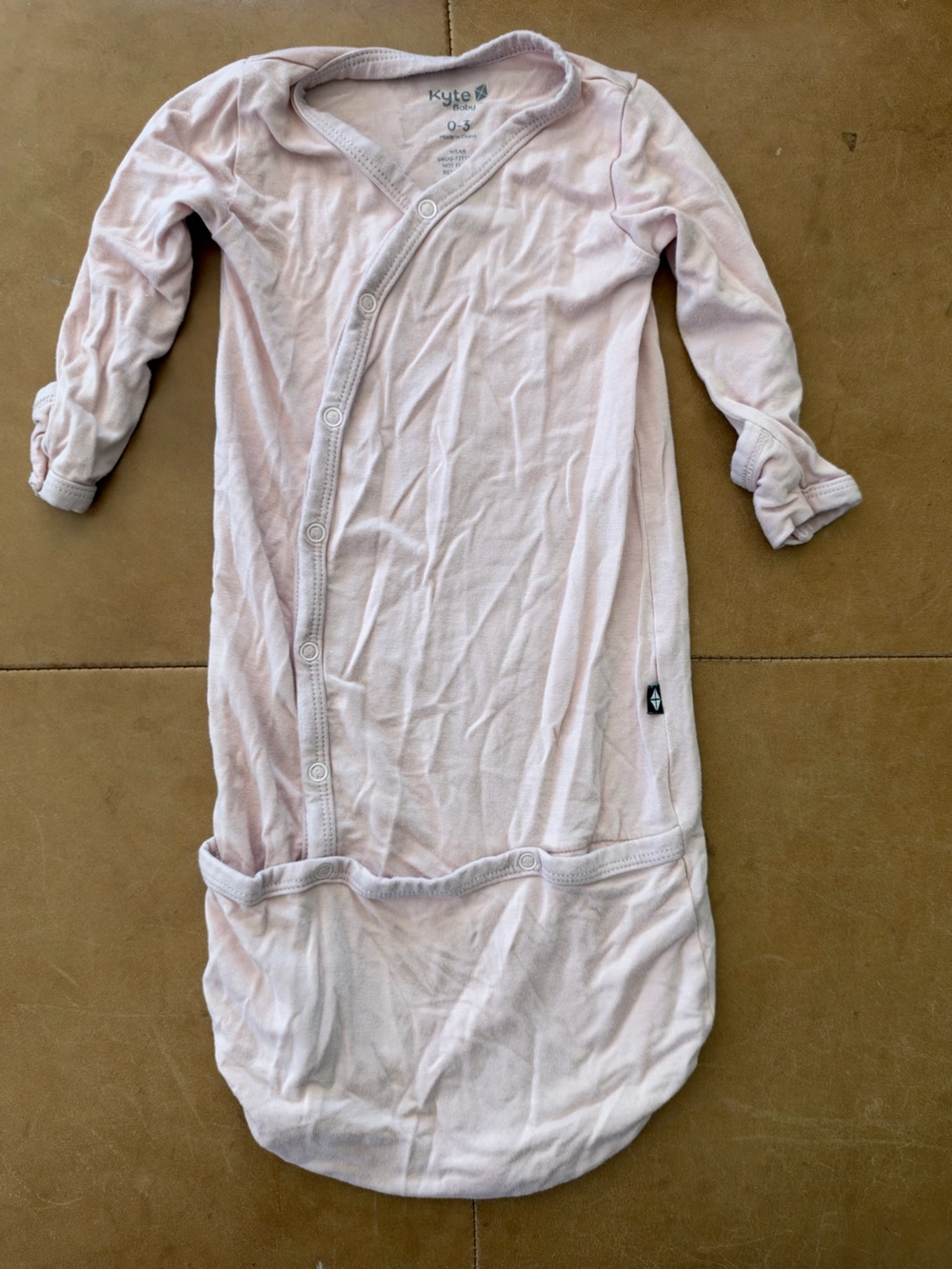 Kyte Baby Viscose Bamboo Bundler Gown 0-3M